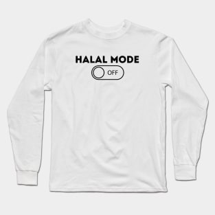 ISLAM HALAL MODE ON Long Sleeve T-Shirt